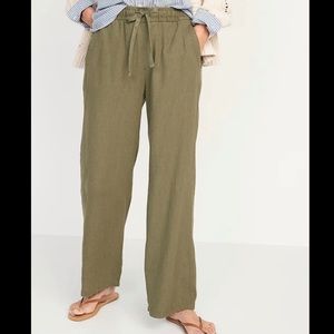 Old Navy Olive Green Straight Leg Pants